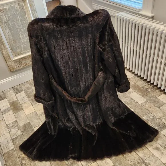 Nina Ricci Paris Mink Coat, Authentic